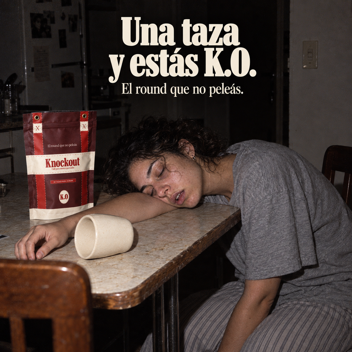 KNOCKOUT — Café sin cafeína para dormir