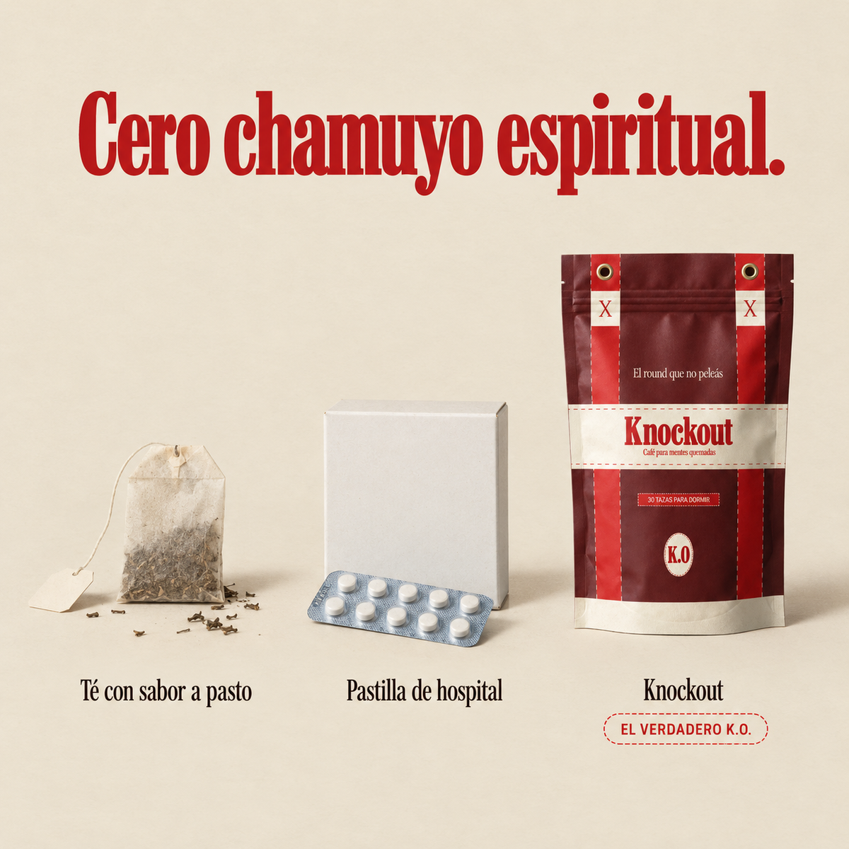 KNOCKOUT — Café sin cafeína para dormir